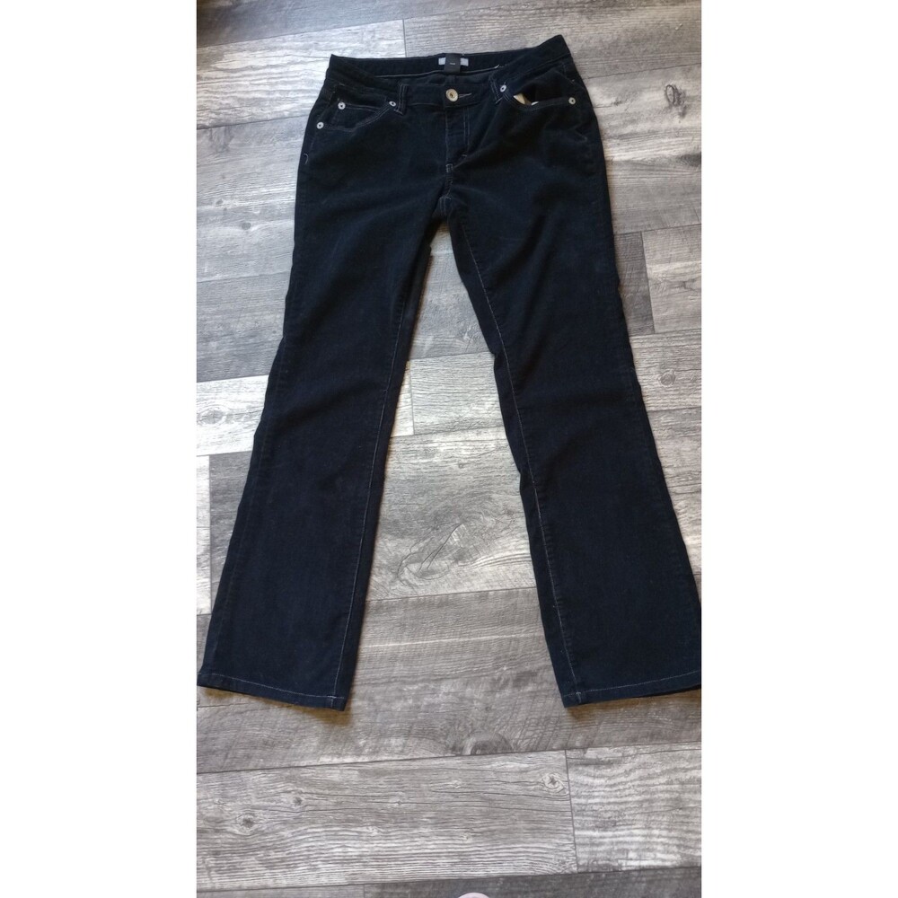 Arizona Women's 11 Black Corduroy Straight Leg Pants